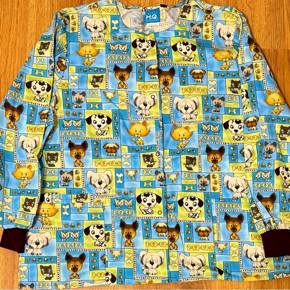 Women’s long sleeve Scrub Coat - Picture 1 of 4